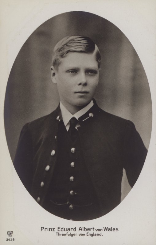 Princ Edward Albert z Walesu (čb fotografie) od English Photographer