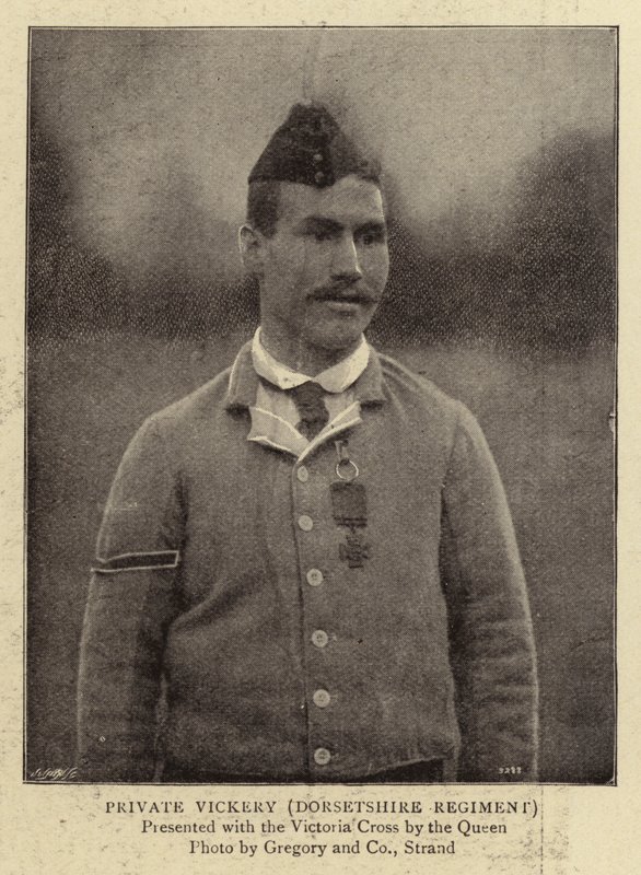 Vojín Vickery, Dorsetshire Regiment od English Photographer