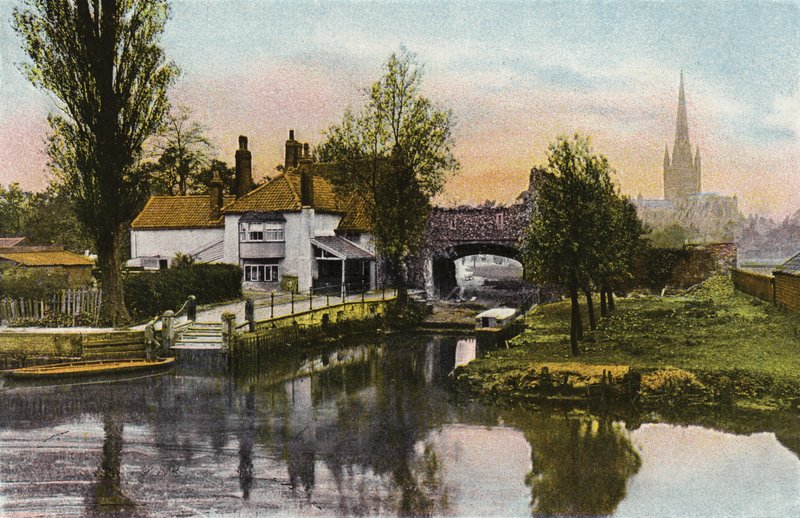 Pulls Ferry, Norwich od English Photographer