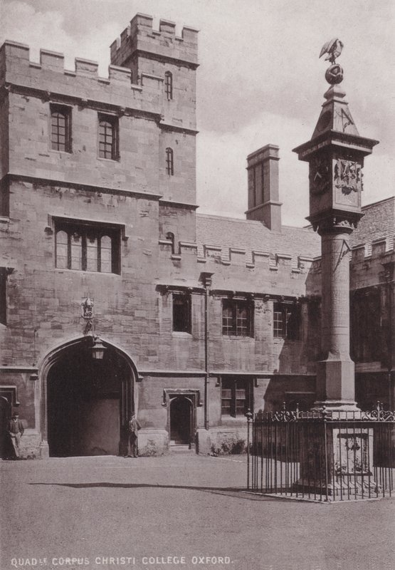 Quadrangle Corpus Christi College Oxford od English Photographer