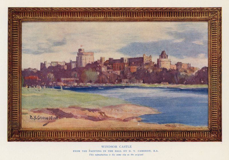 Domeček pro panenky královny Marie: Windsor Castle (barevné foto) od English Photographer