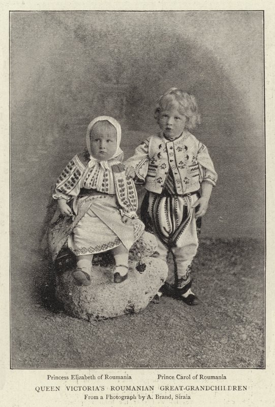 Rumunská pravnoučata královny Viktorie od English Photographer