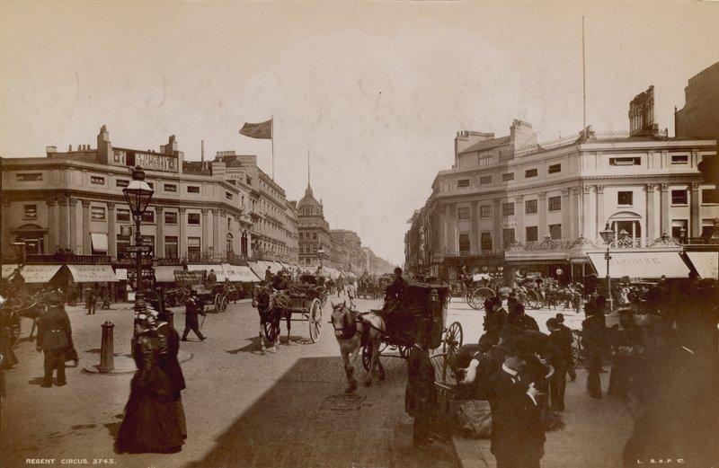 Regent Circus, Londýn od English Photographer