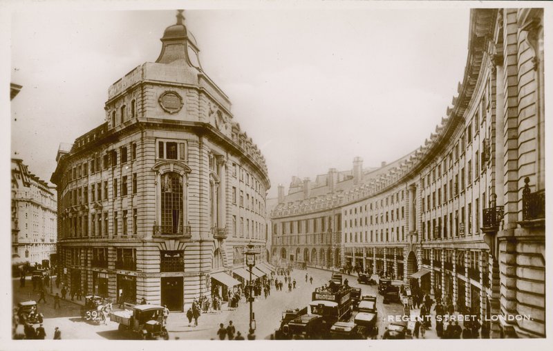 Regent Street, Londýn od English Photographer