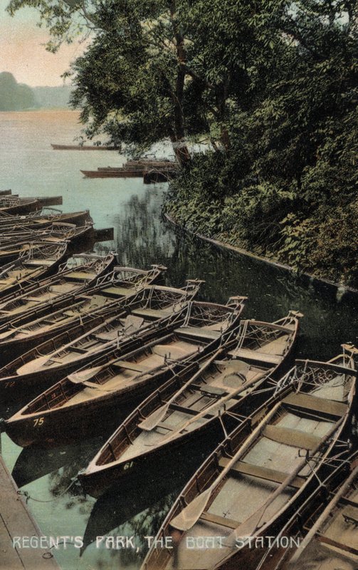 Regent’s Park, Londýn, The Boat Station (foto) od English Photographer
