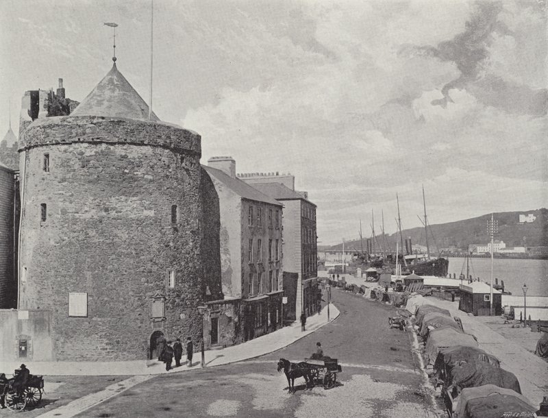 Reginalds Tower and the Quay, Waterford od English Photographer
