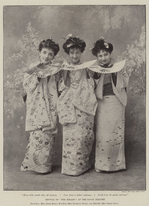 Revival The Mikado v divadle Savoy od English Photographer