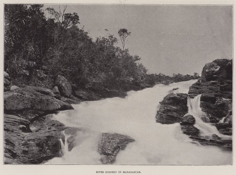 Říční scenérie na Madagaskaru od English Photographer