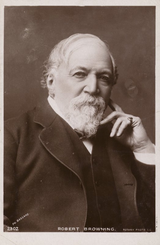 Robert Browning (1812-1889), anglický básník a dramatik od English Photographer