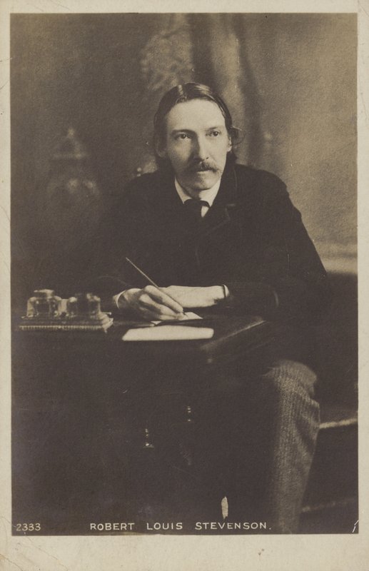 Robert Louis Stevenson (1850-1894), skotský romanopisec, básník a autor cestopisů od English Photographer