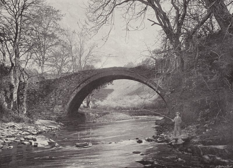 Římský most, Lanark od English Photographer