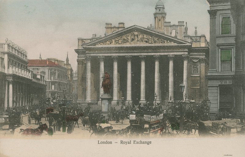 Royal Exchange, Londýn od English Photographer