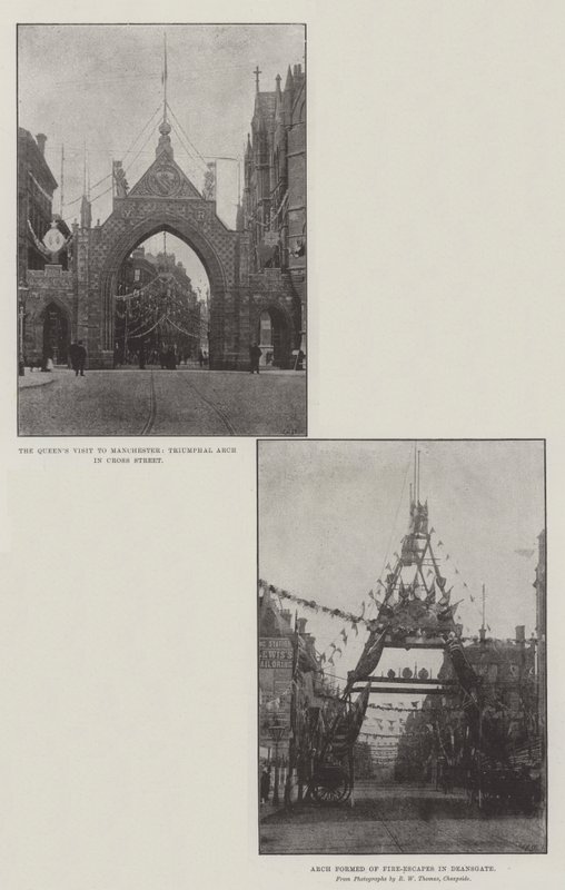 Královská návštěva Manchesteru od English Photographer