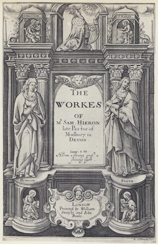 S Hieron, The Workes, W Stansby a J Beale, c 1614 (č/b foto) od English Photographer