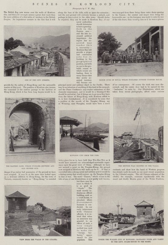 Scény v Kowloon City od English Photographer