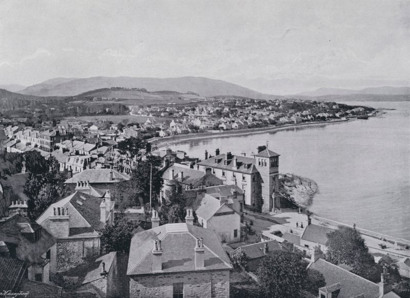 Skotsko: Dunoon (černobílá fotografie) od English Photographer