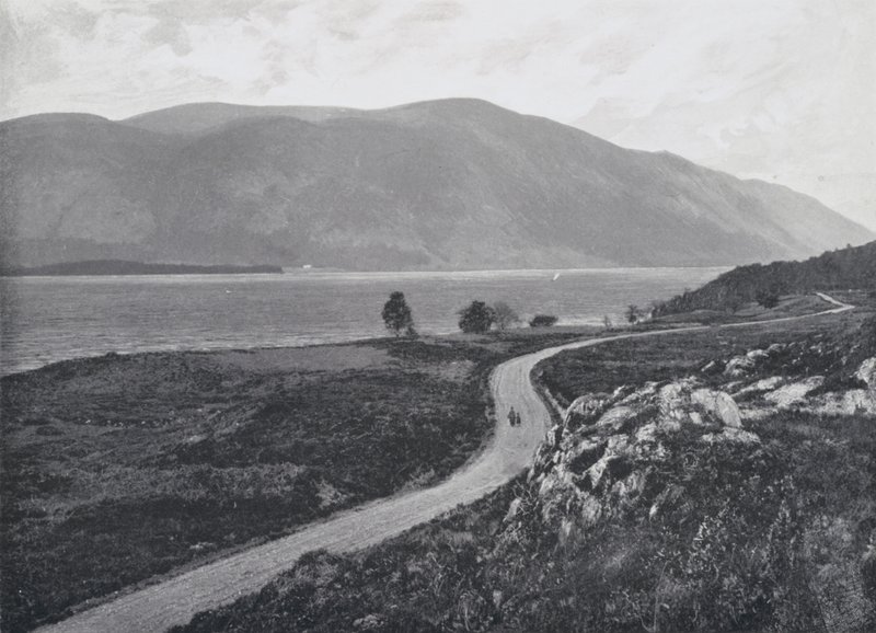 Skotsko: Loch Lochy (černobílá fotografie) od English Photographer