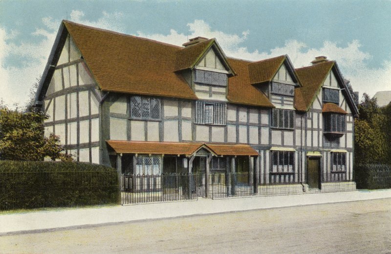 Shakespeares House, Stratford-on-Avon od English Photographer