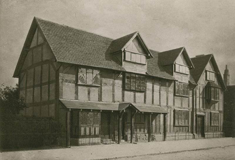 Shakespeares House, Stratford-on-Avon od English Photographer