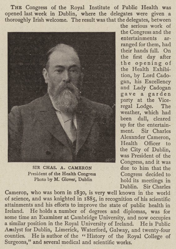 Sir Charles A Cameron od English Photographer