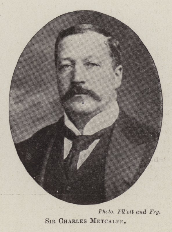 Sir Charles Metcalfe od English Photographer