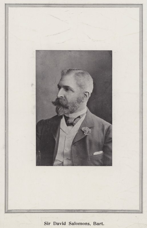 Sir David Salomons, Baronet od English Photographer