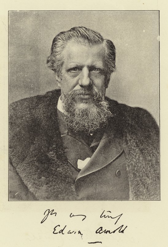 Sir Edwin Arnold, KSI od English Photographer