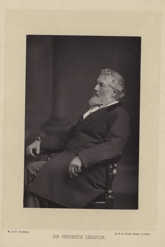 Sir Frederick Leighton od English Photographer