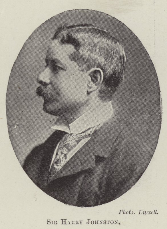 Sir Harry Johnston od English Photographer