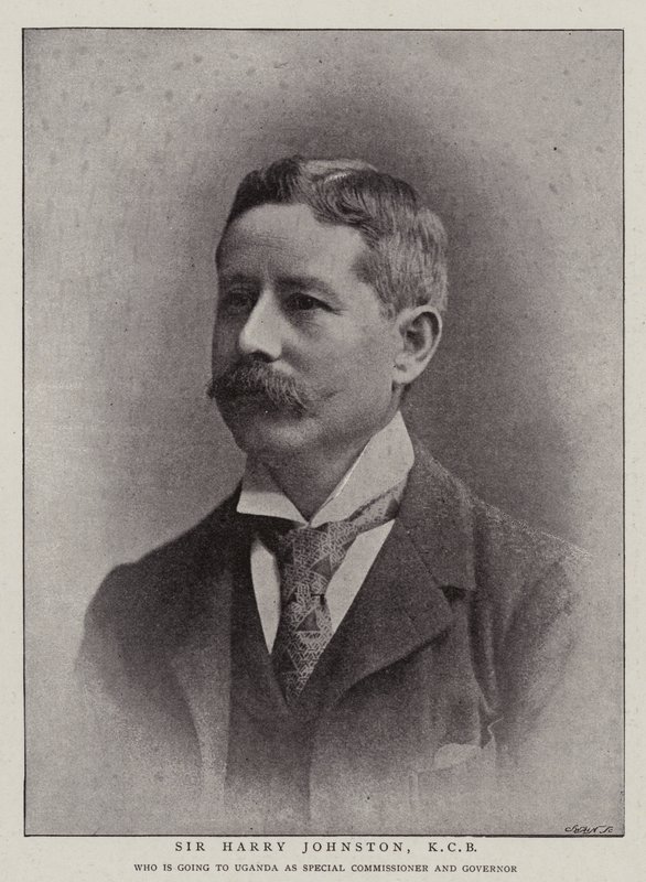 Sir Harry Johnston, KCB od English Photographer
