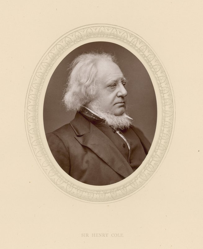 Sir Henry Cole, první ředitel Victoria and Albert Museum od English Photographer