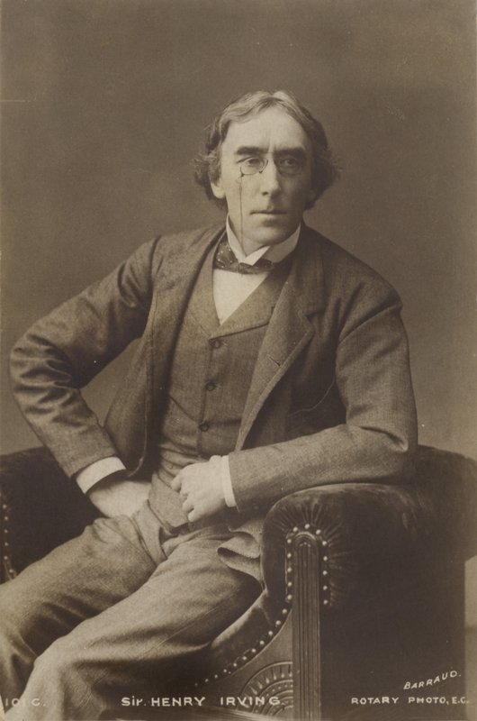 Sir Henry Irving, anglický divadelní herec od English Photographer
