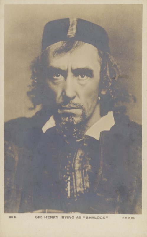 Sir Henry Irving , anglický divadelní herec od English Photographer