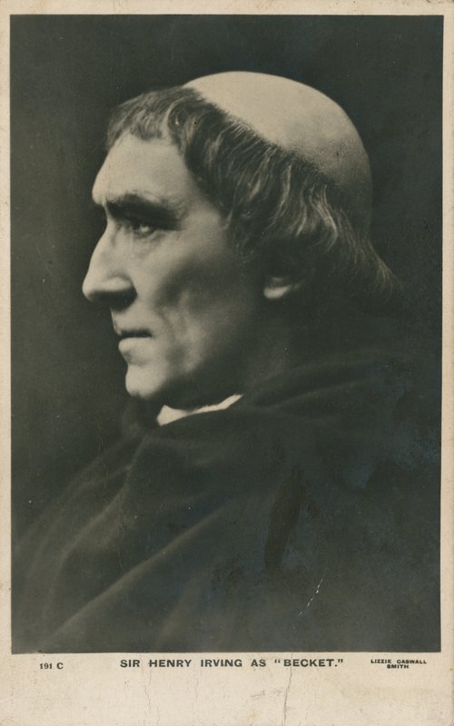 Sir Henry Irving jako Becket od English Photographer