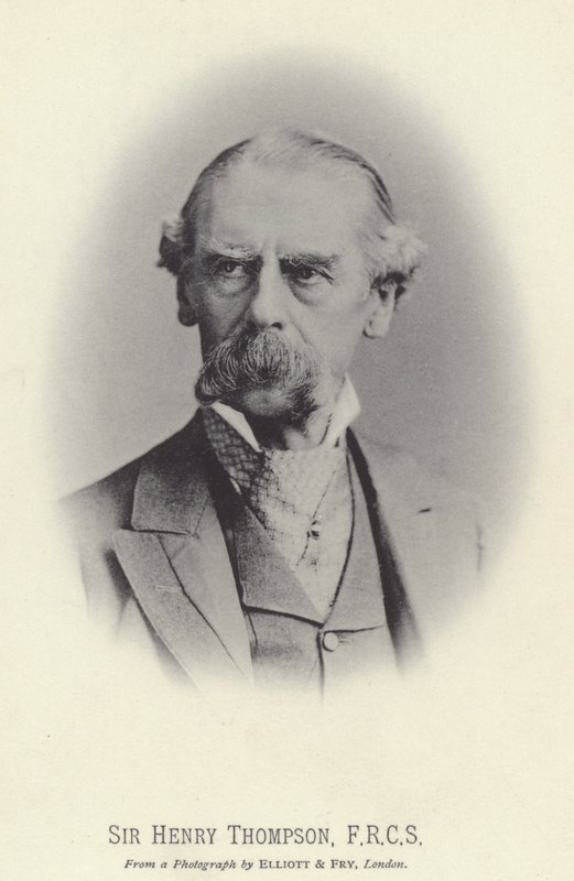Sir Henry Thompson, FRCS (čb fotografie) od English Photographer