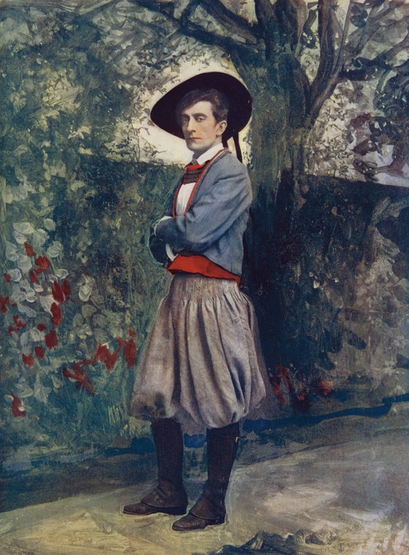 Sir Johnston Forbes-Robertson ve Svátosti Jidáše od English Photographer