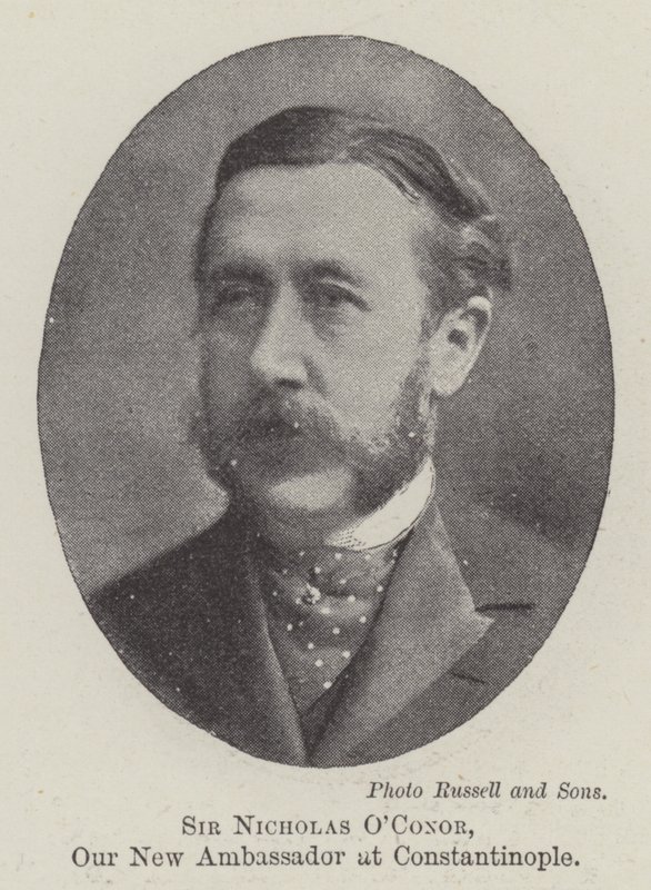 Sir Nicholas OConor, náš nový velvyslanec v Konstantinopoli od English Photographer