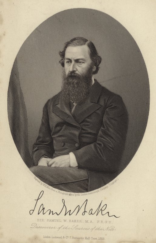 Sir Samuel White Baker od English Photographer