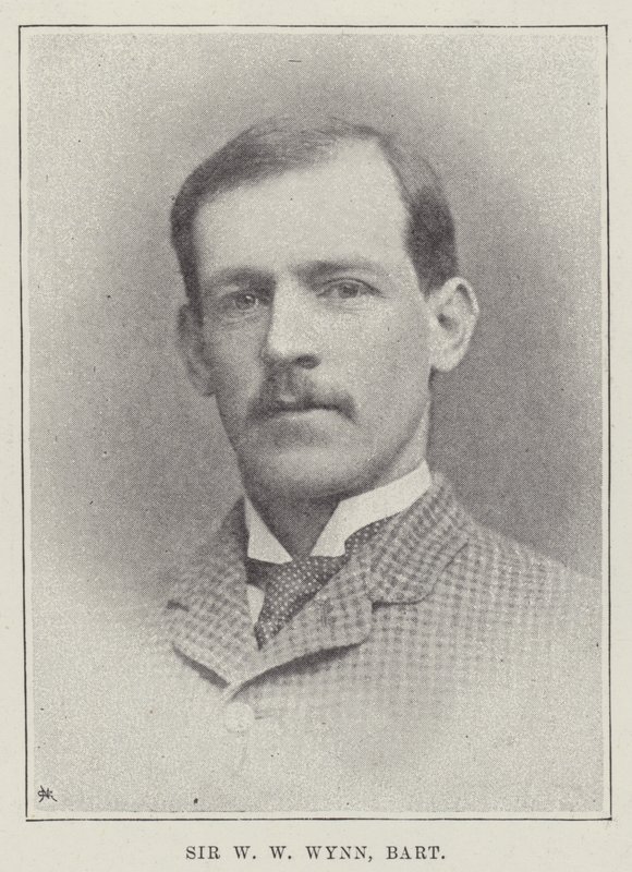 Sir W W Wynn, Baronet od English Photographer
