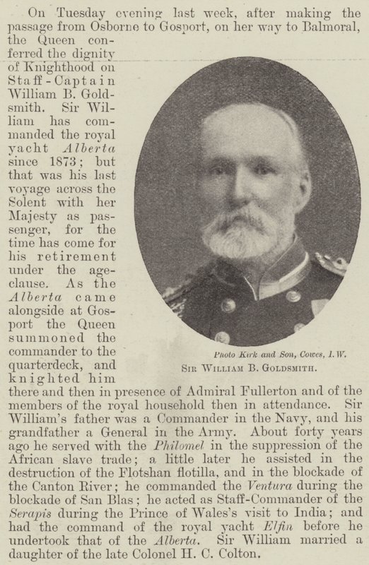 Sir William B Goldsmith od English Photographer