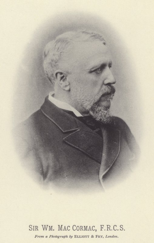 Sir William MacCormac, FRCS (čb fotografie) od English Photographer