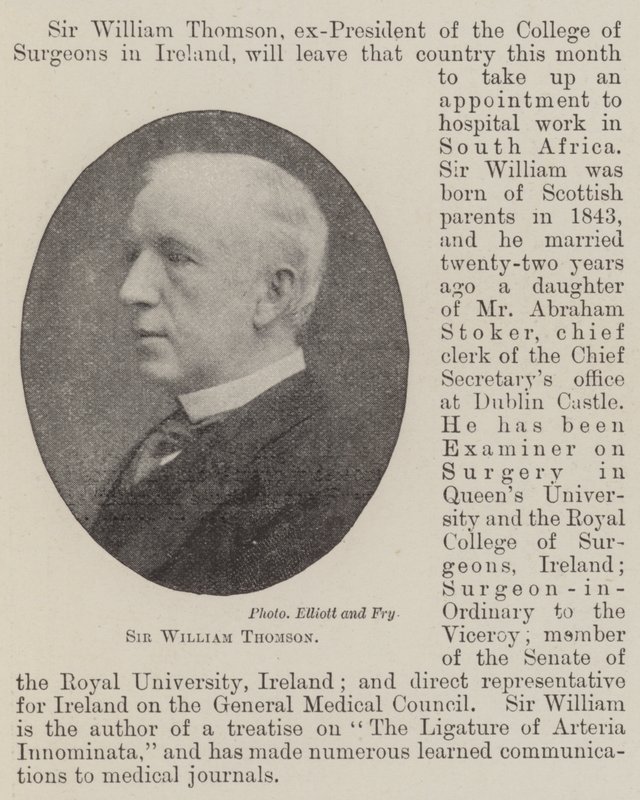 Sir William Thomson od English Photographer