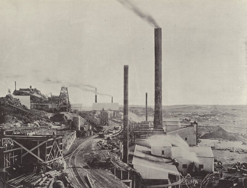 Smelting Works, Broken Hill od English Photographer