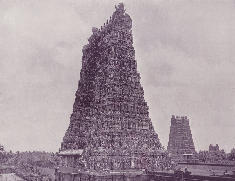 Jižní Gopuram, Madurai od English Photographer