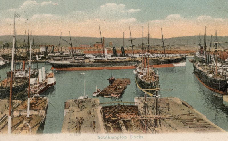 Southampton Docks (foto) od English Photographer