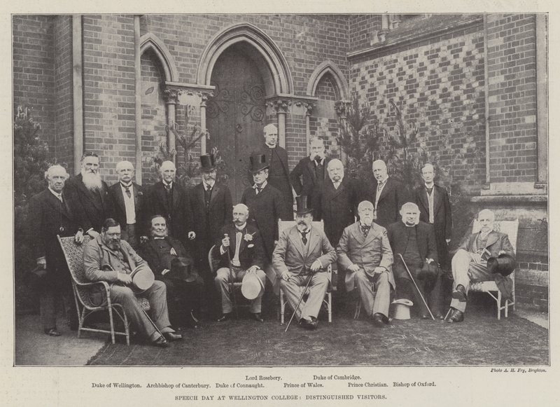 Den projevu na Wellington College, vážení návštěvníci od English Photographer