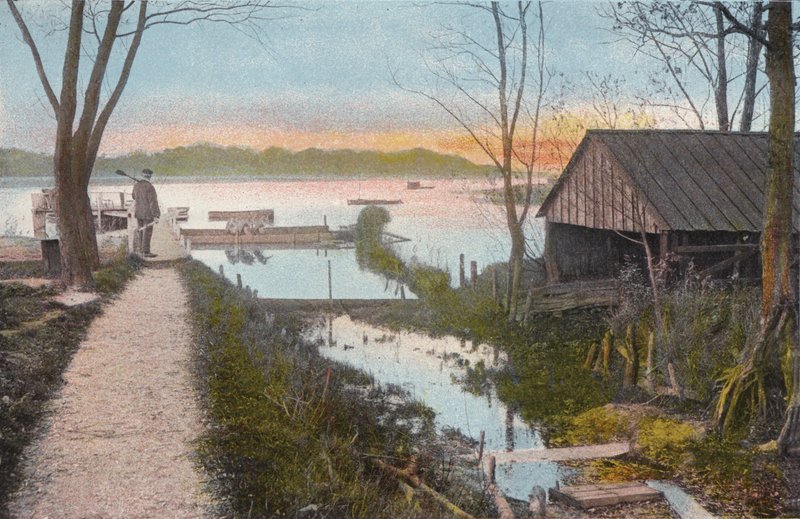 Sportsmens Staithe, Ormesby Broad od English Photographer