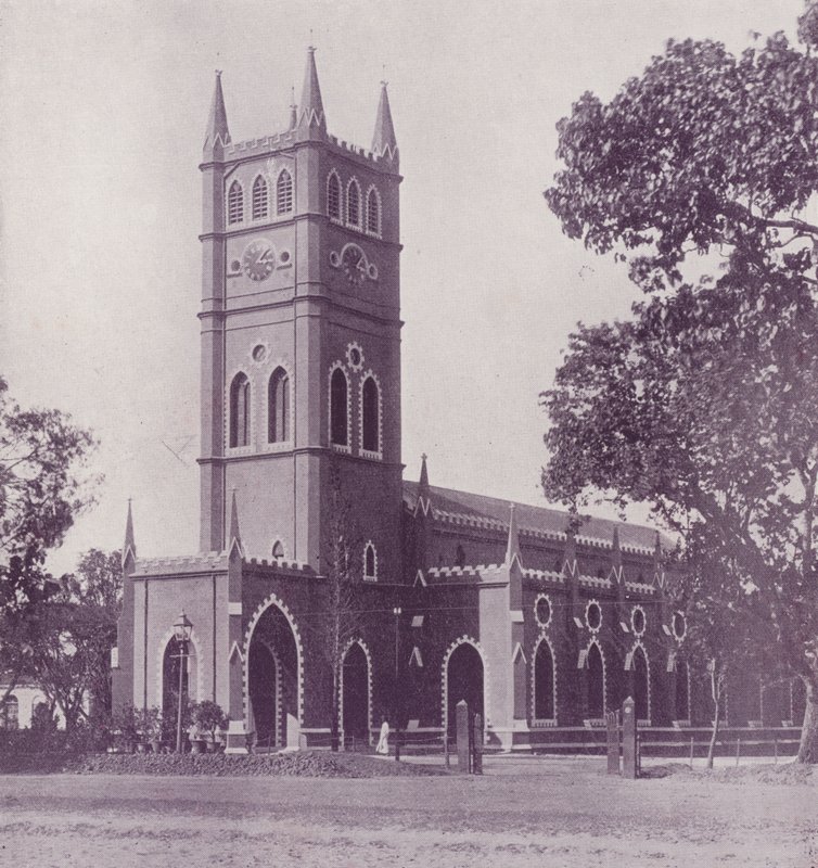 St Andrews Kirk, Bangalore od English Photographer