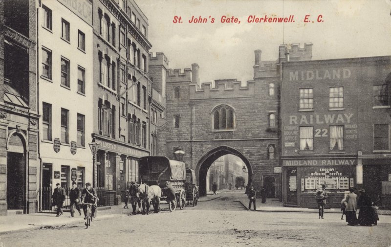 St Johns Gate, Clerkenwell, E C od English Photographer