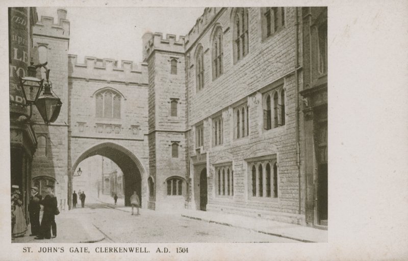St Johns Gate, Clerkenwell, Londýn od English Photographer
